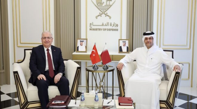 Milli Savunma Bakanı Yaşar Güler, Katarlı Mevkidaşı ile Doha’da Bir Araya Geldi