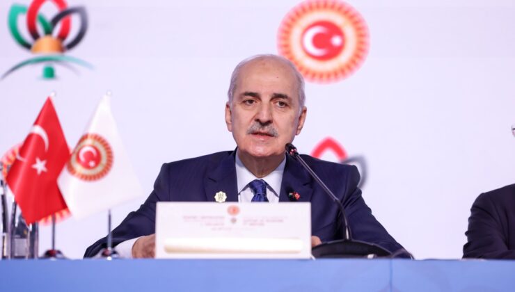 TBMM Başkanı Numan Kurtulmuş: “İki Devletli Siyasi Ufuk Artık Hayata Geçirilmeli”