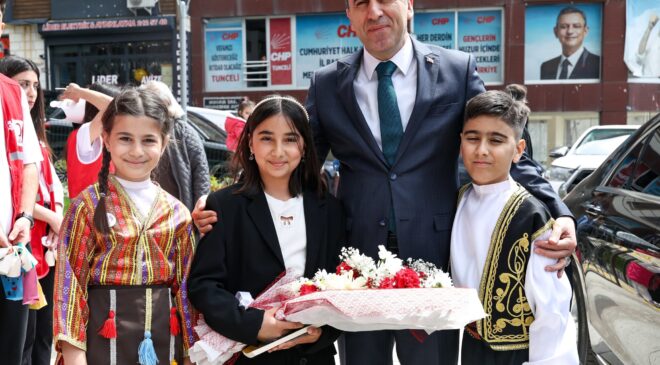 Tunceli’de 23 Nisan Heyecanı: Vali Koltuğu Arya Yeroğlu’na Emanet