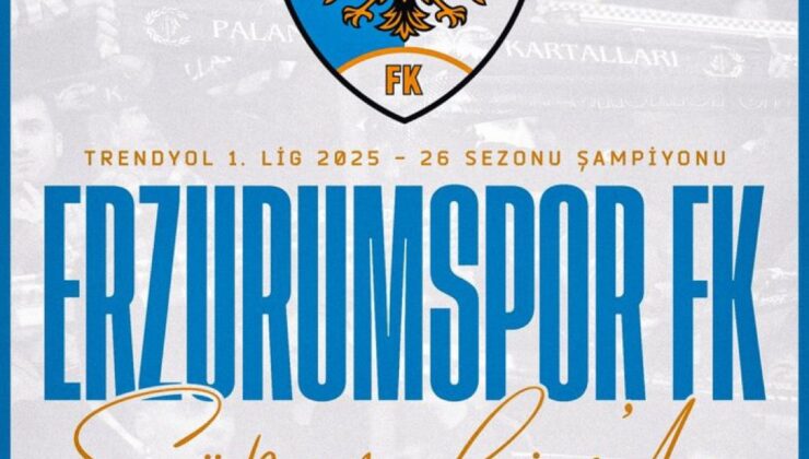 Cumhurbaşkanı Erdoğan’dan Erzurumspor’a Tebrik Mesajı