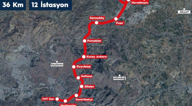 Ulaştırma Ve Altyapı Bakanı Uraloğlu Müjdeyi Verdi: Ankara Esenboğa Havalimanı Metro Hattı İhalesi 30 Haziran’da Yapılacak