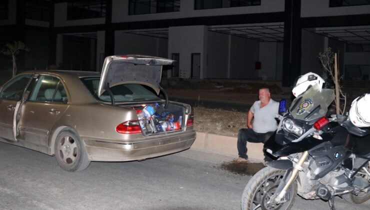 Antalya’da Polisten Kaçan Ehliyetsiz Sürücüye 43 Bin TL Ceza