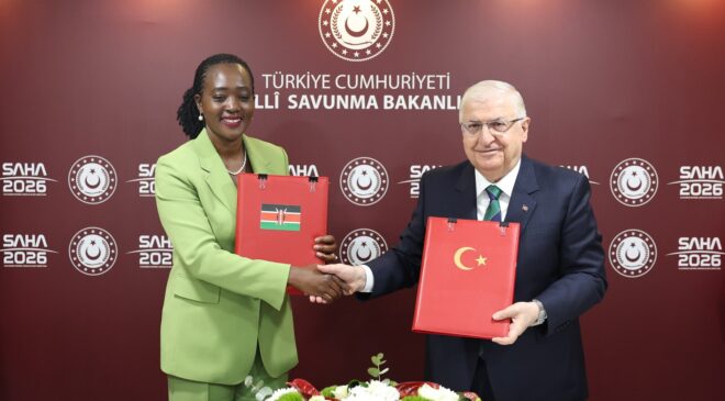Türkiye ile Kenya Arasında Savunma İşbirliği Anlaşması İmzalandı