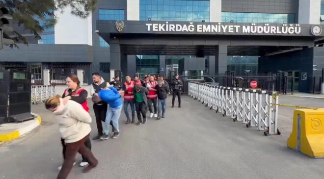 Tekirdağ’da Sosyal medya üzerinden fuhuş ağına darbe: 11 kişi tutuklandı