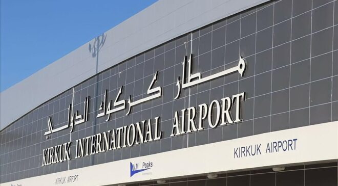 Uluslararası Kerkük Havalimanı’nda İlk Kez Gece Uçuşları Başladı