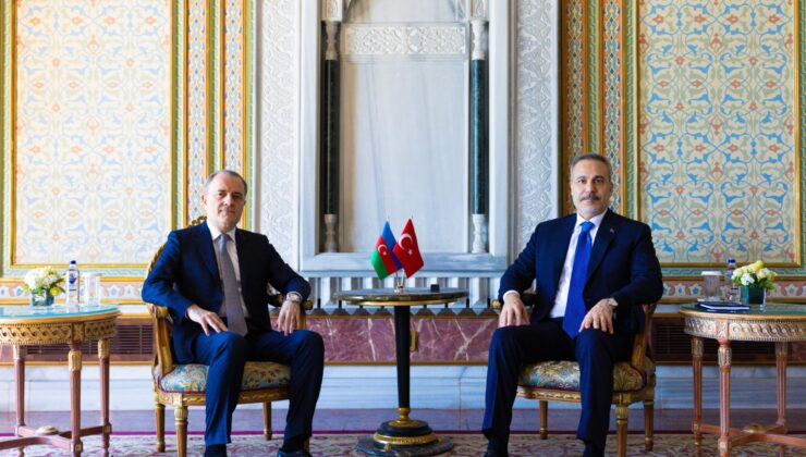 Dışişleri Bakanı Hakan Fidan Azerbaycan Dışişleri Bakanı Ceyhun Bayramov İle Görüştü