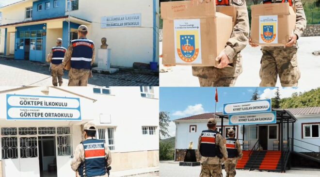 Tunceli’de Jandarmadan Anlamlı Destek: Munzur’dan Sayfalara Yolculuk Projesi İle Köy Okullarına Kitap Seferberliği