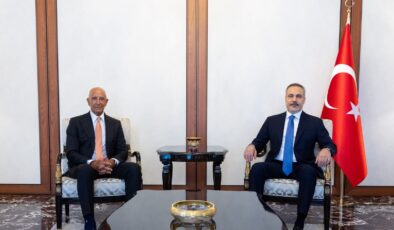 Dışişleri Bakanı Fidan ABD Temsilcisi Barrack İle Görüşme Gerçekleştirdi