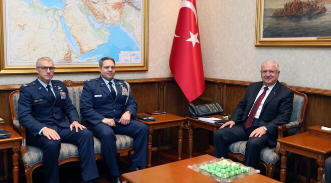 Milli Savunma Bakanı Güler ABD’li Ataşeleri Kabul Etti
