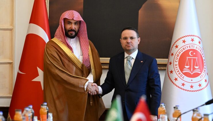 Adalet Bakanı Akın Gürlek Suudi Arabistanlı Mevkidaşı Al Smani İle Bir Araya Geldi