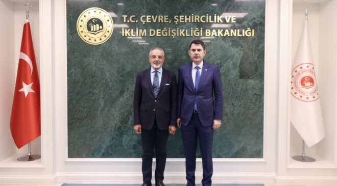 Çevre, Şehircilik Ve İklim Değişikliği Bakanı Kurum, DEM Parti Milletvekili Sakık İle Görüştü