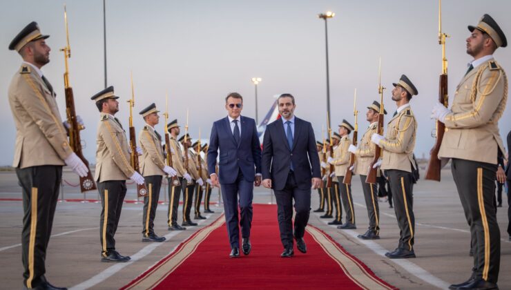Fransa Cumhurbaşkanı Emmanuel Macron Suriye’yi Ziyaret Etti