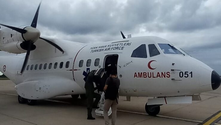 Askeri Ambulans Uçak Organ Nakli İçin Havalandı