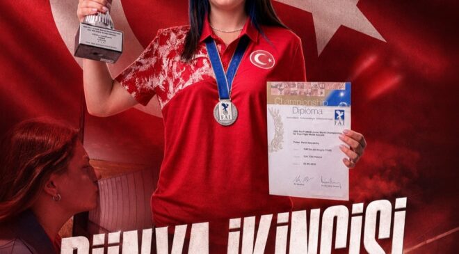Milli Sporcu İdil Ceylin Yırtar Dünya İkincisi Oldu