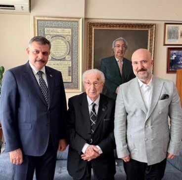 İçişleri Bakanı Mustafa Çiftçi’den Harun Abdülkerim Osmanoğlu’na Ziyaret